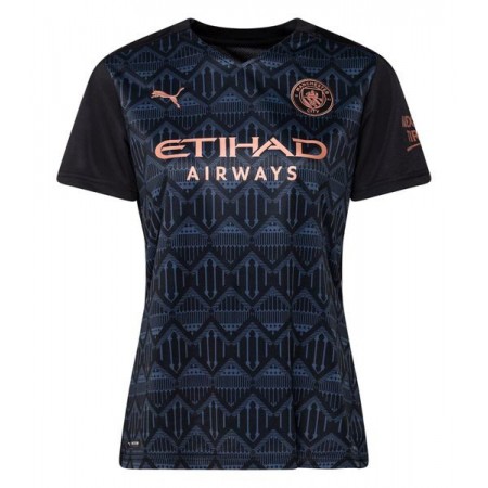 Manchester City Dames Uitshirt 2020-21